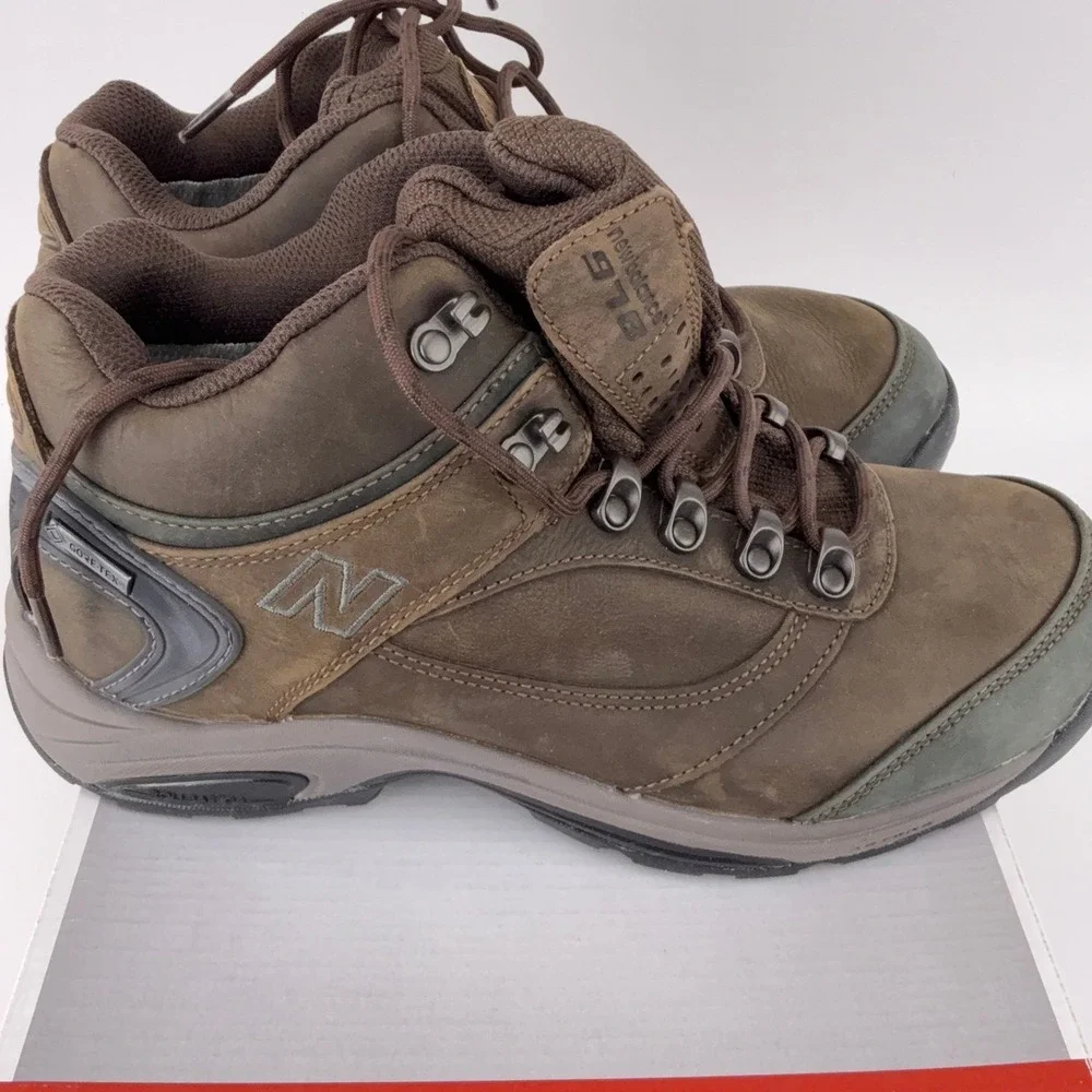New Balance MW978GT Mens Brown Gore-Tex Waterproof Hiking Boots Size 9 D